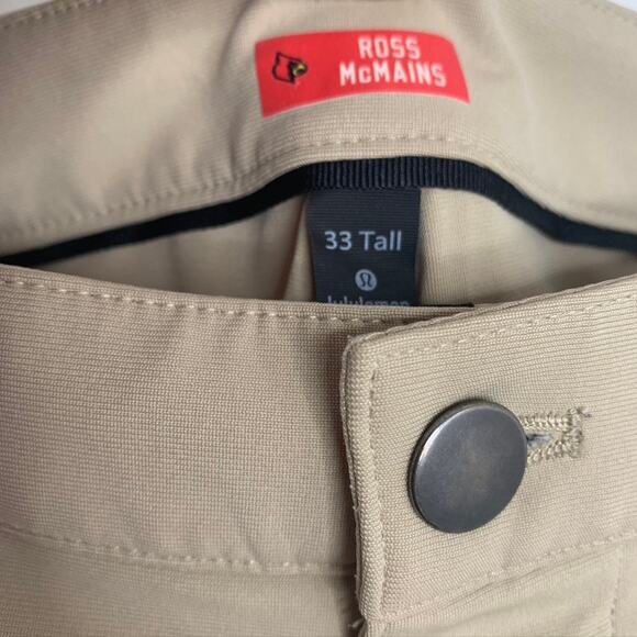 Lululemon ABC Commission Pant Artifact Classic Warpstreme Size 32 Tall Men - Picture 12 of 16